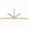 Ekena Millwork Davenport Smooth Timber Gable Bracket, Douglas Fir, 108"W x 54"H x 3 1/2"D x 3 1/2"F, 12/12 Pitch GBW108X54X0404DAV00SDF - alternate 5